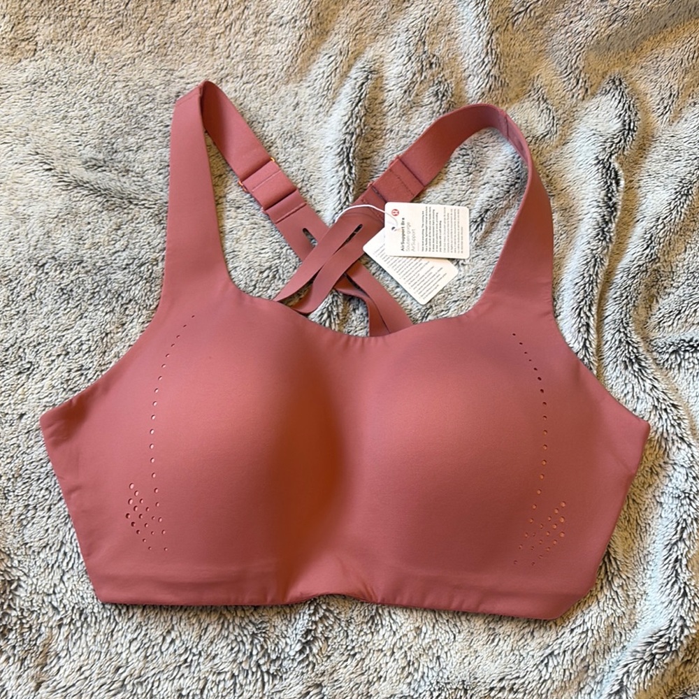 lululemon athletica Rose Mauve High-Support Sports Bra